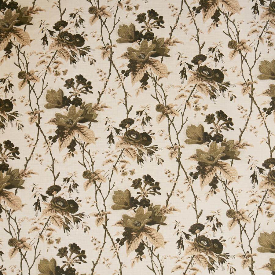 Buy 2020129.630 De La Tour Green Taupe Botanical Florals by Lee Jofa Fabric