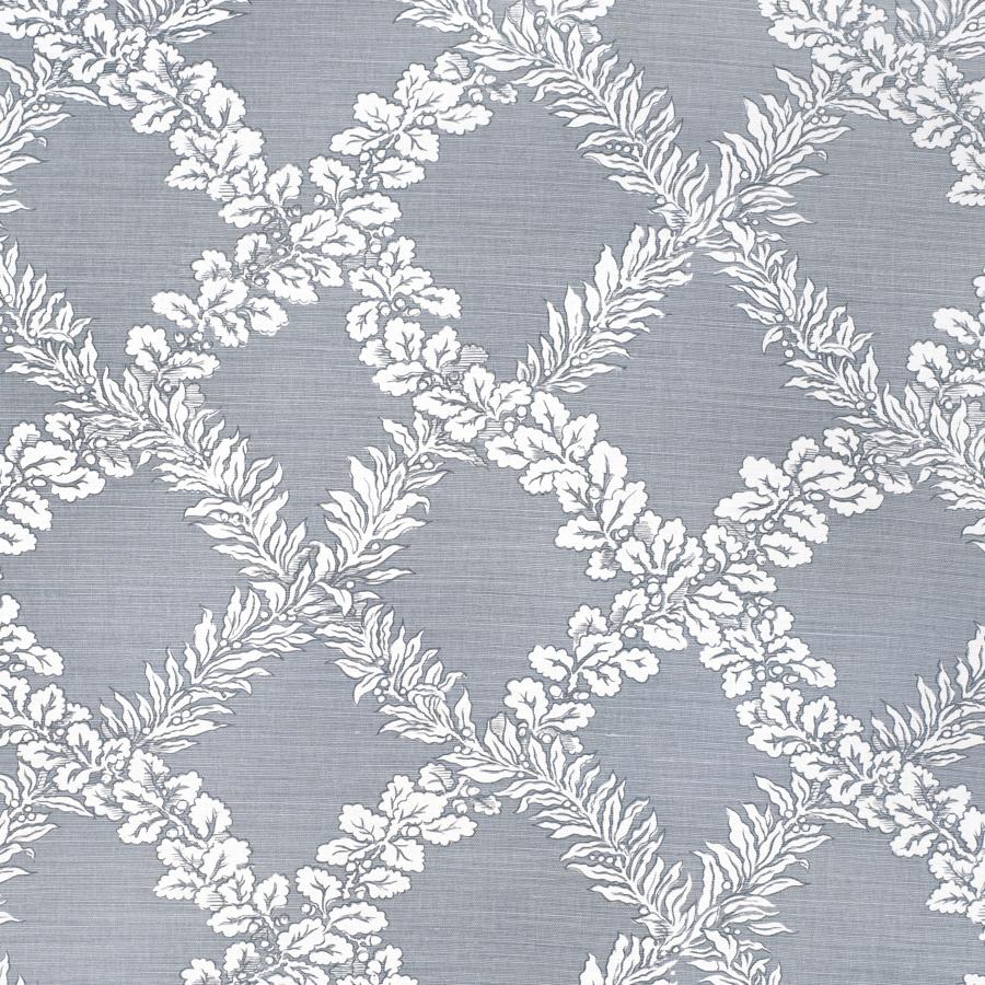 Sample 2020138.313.0 Leaf Trellis Blue Botanical Lee Jofa Fabric