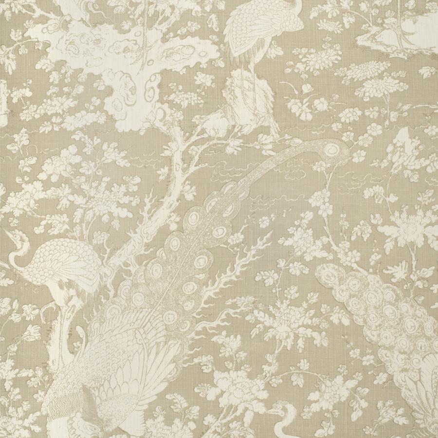 Sample 2020160.106.0 Pheasantry Blotch Neutral Tropical Lee Jofa Fabric
