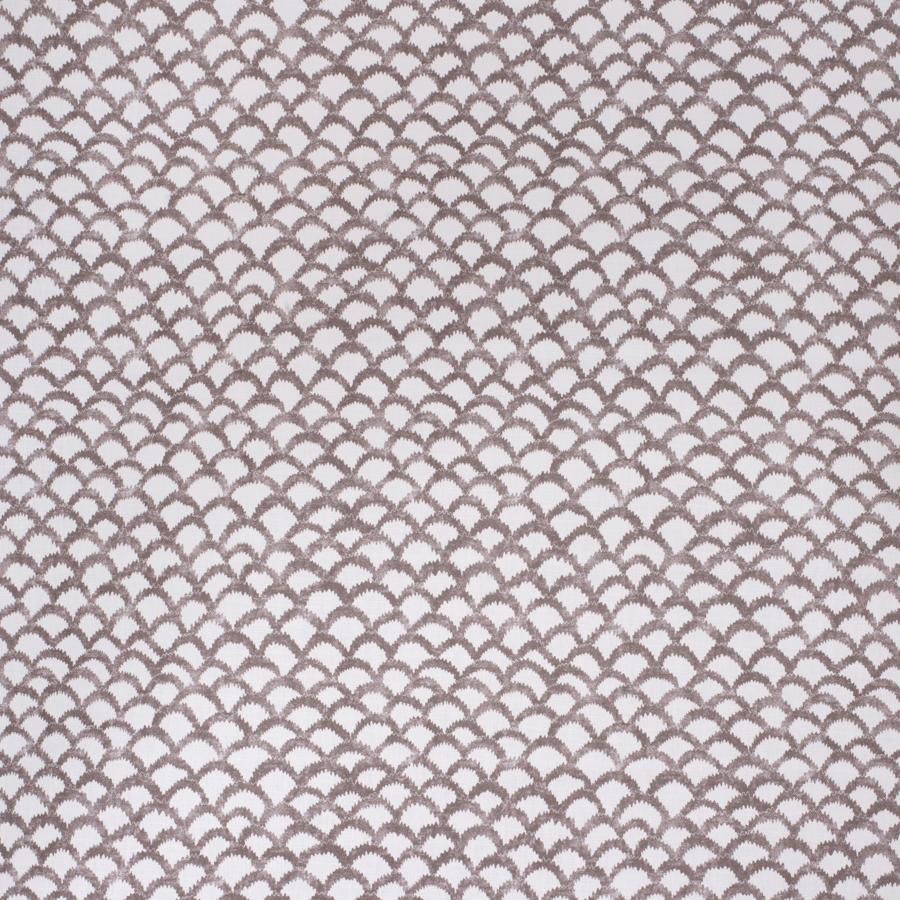 Sample 2020163.616.0 Roche Brown Geometric Lee Jofa Fabric
