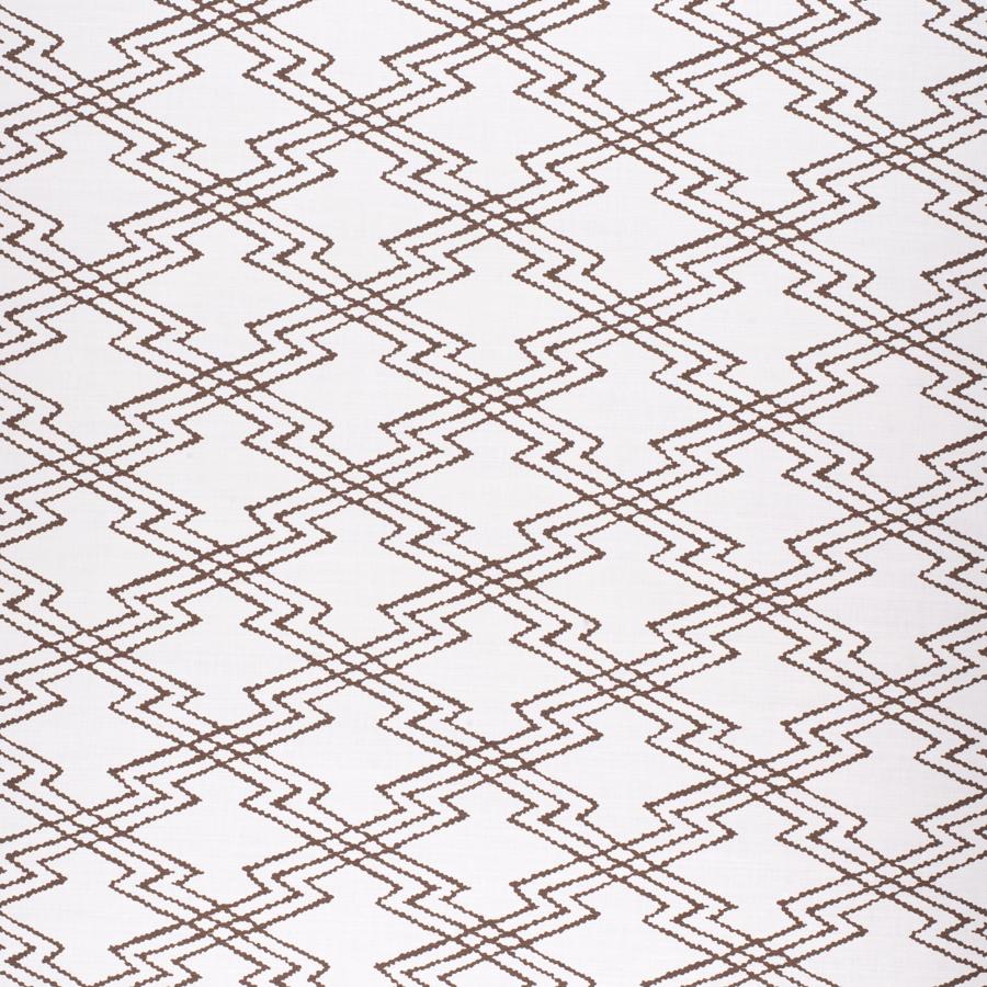 View 2020169.6.0 Via Krupp Bis Brown Ethnic by Lee Jofa Fabric