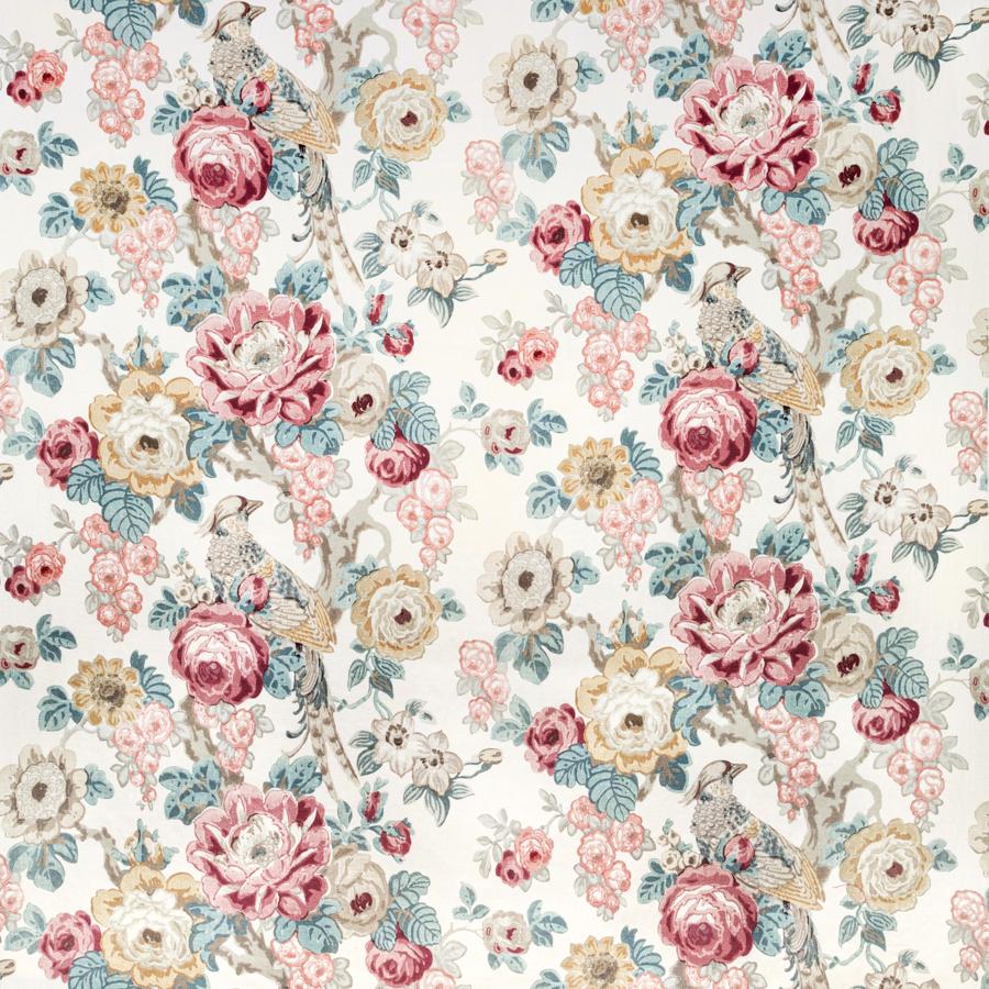 Sample 2020181.954.0 Avondale Print Multi Color Botanical Lee Jofa Fabric
