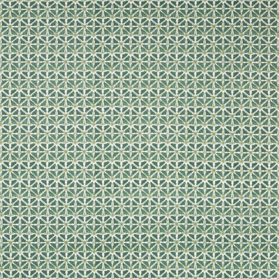 Sample 2020183.30.0 Sylvan Print Green Geometric Lee Jofa Fabric