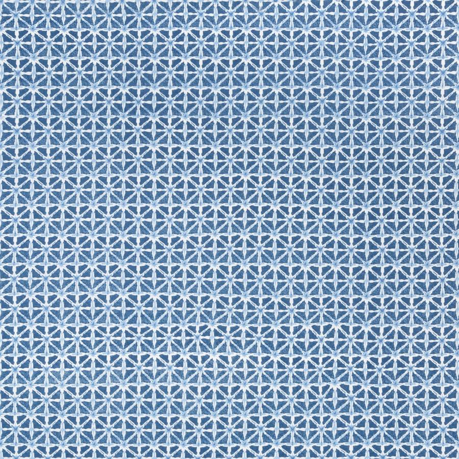 Sample 2020183.50.0 Sylvan Print Blue Geometric Lee Jofa Fabric