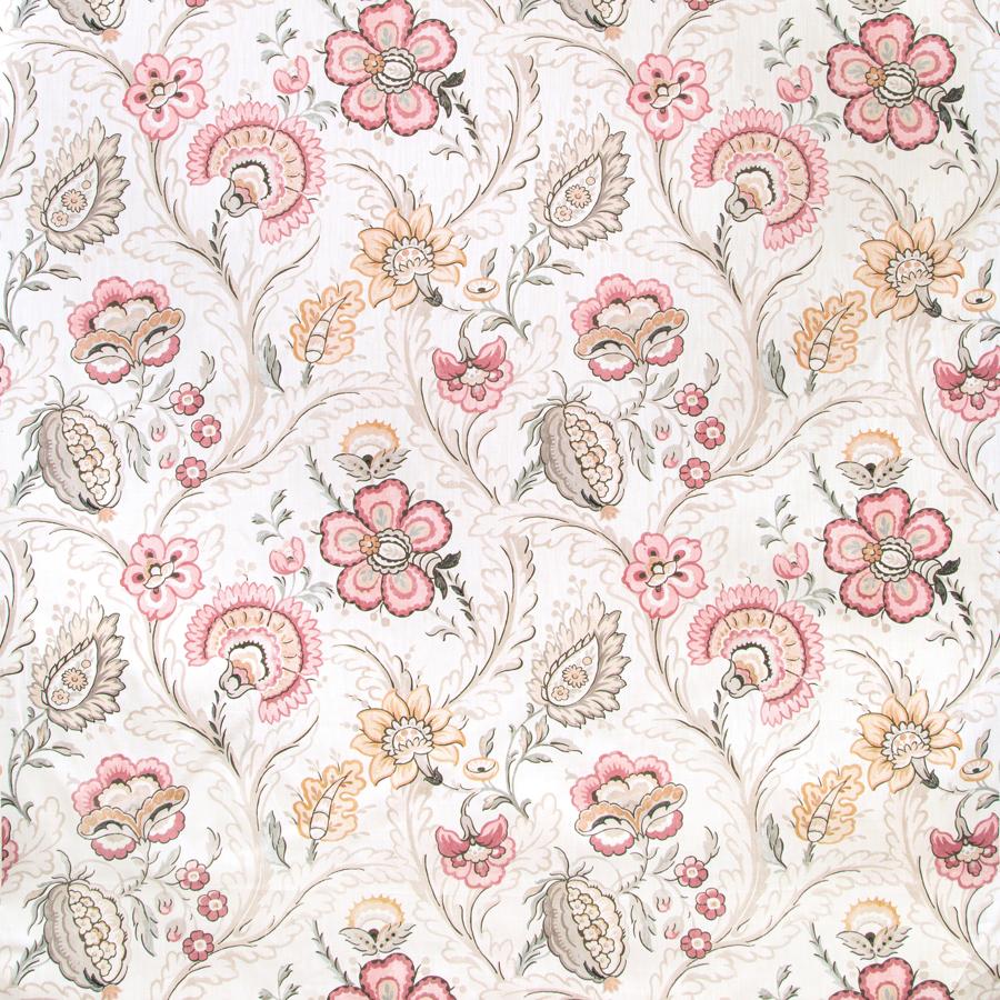 Sample 2020186.711.0 Wimberly Print Multi Color Botanical Lee Jofa Fabric
