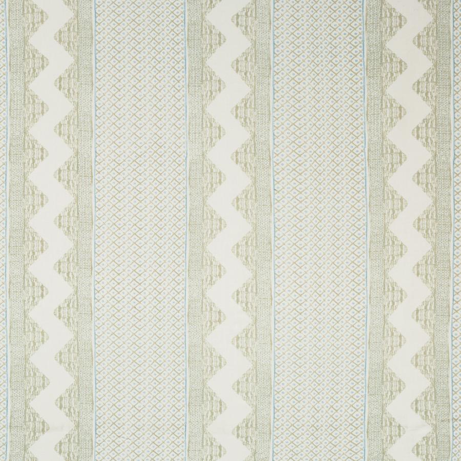 Sample 2020188.2313.0 Whitaker Print Green Ethnic Lee Jofa Fabric