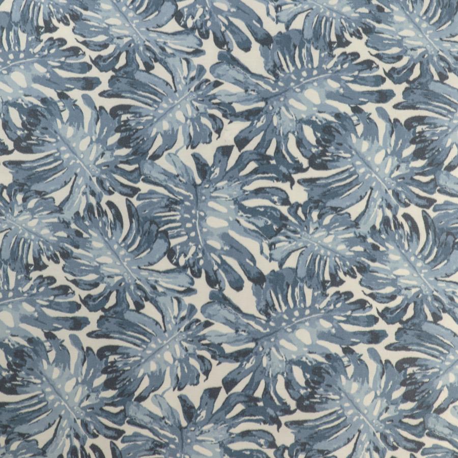 View 2020199.505 Calapan Print Blue Botanical Florals by Lee Jofa Fabric