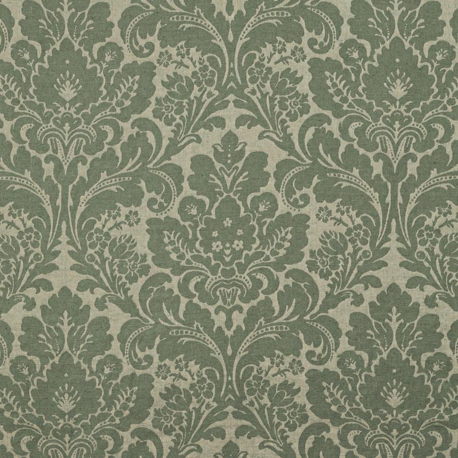 Sample 2020212.3030.0 Acanthus Damask, Loden by Lee Jofa Fabric