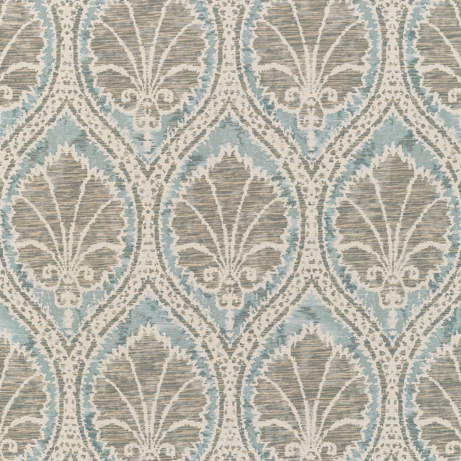 Order 2021108.115 Seville Weave Sky Aqua Damask by Lee Jofa Fabric