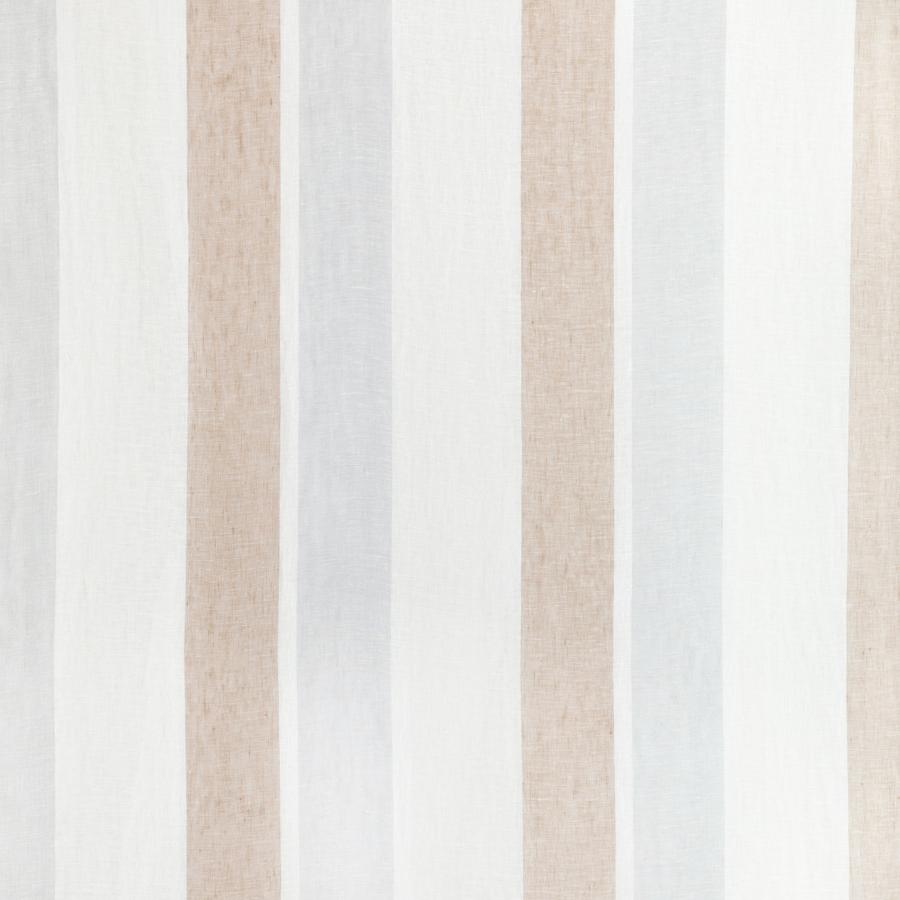 Buy 2021119.1611 Del Mar Sheer Buff Stone Stripes by Lee Jofa Fabric