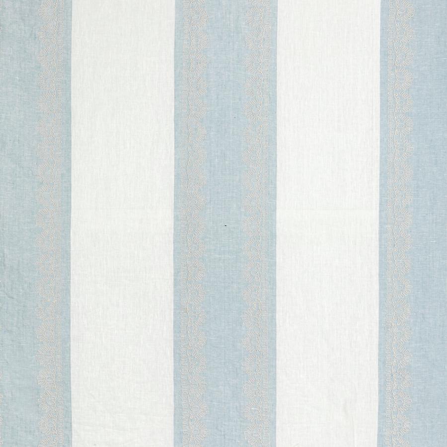 Sample 2021123.15.0 Banner Sheer, Chambray by Lee Jofa Fabric