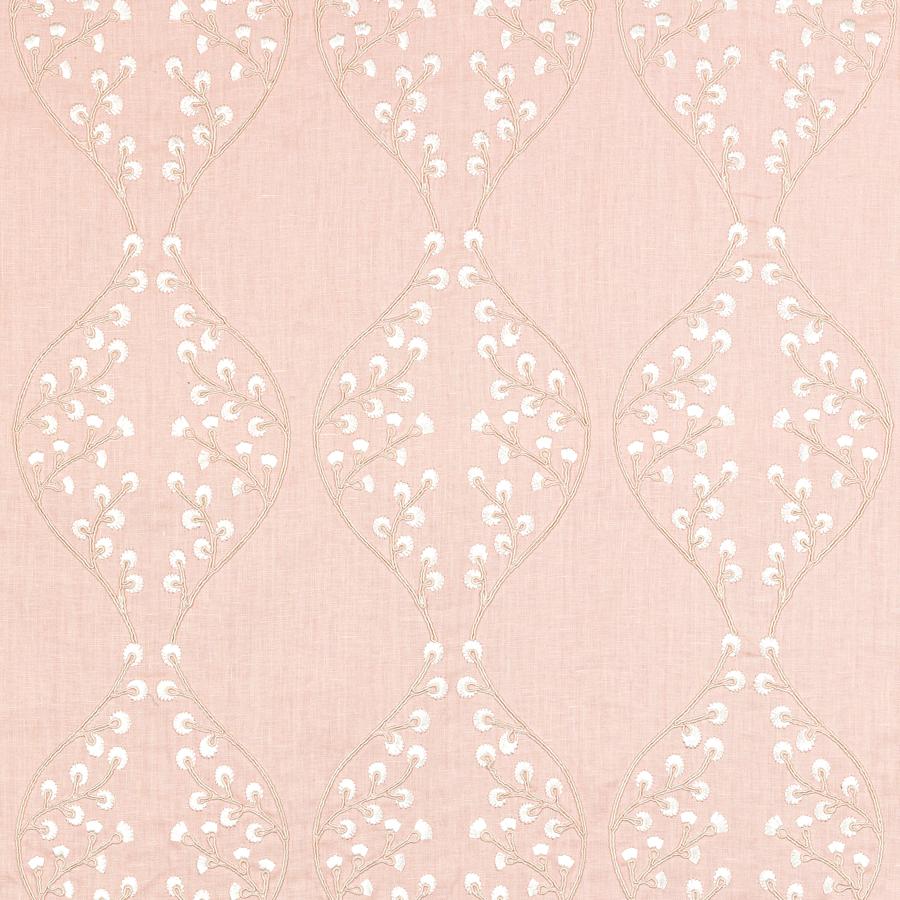 Sample 2021129.17.0 Lillie Embroidery, Petal by Lee Jofa Fabric