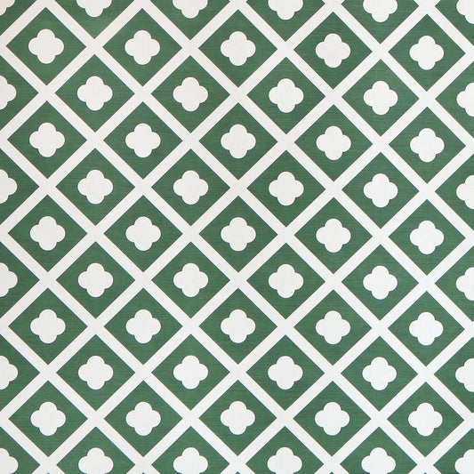Order 2021132.323 Jardin Dark Green On Ecru Geometric by Lee Jofa Fabric
