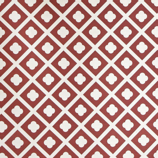 Find 2021132.924 Jardin Dark Rust On Ecru Geometric by Lee Jofa Fabric