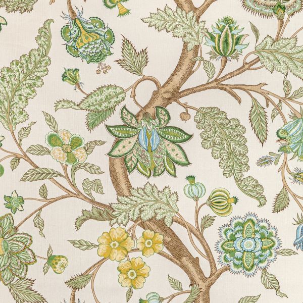 Sample - 2022109.3.0 | Palampore Print, Sarah Bartholomew - Lee Jofa Fabric