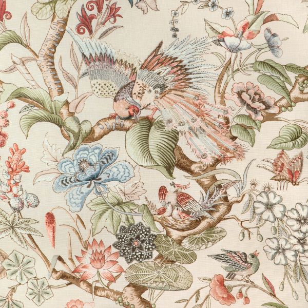 Sample - 2022116.319.0 | Greenfield Print, Bunny Williams Arcadia - Lee Jofa Fabric