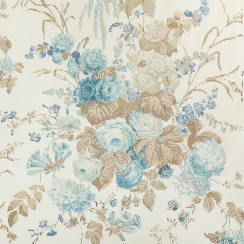 Sample - 2023120.635.0 | Floral Bouquet, Lee Jofa 200 - Lee Jofa Fabric