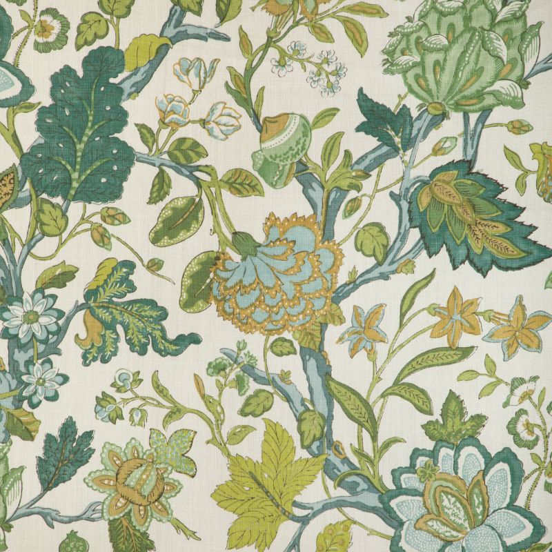 Sample - 2023121.335.0 | Hazelwood Print, Lee Jofa 200 - Lee Jofa Fabric
