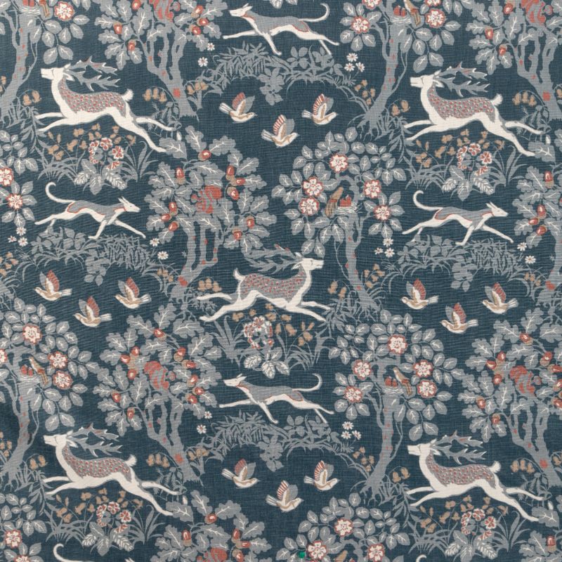Sample - 2023122.519.0 | Mille Fleur Print, Lee Jofa 200 - Lee Jofa Fabric