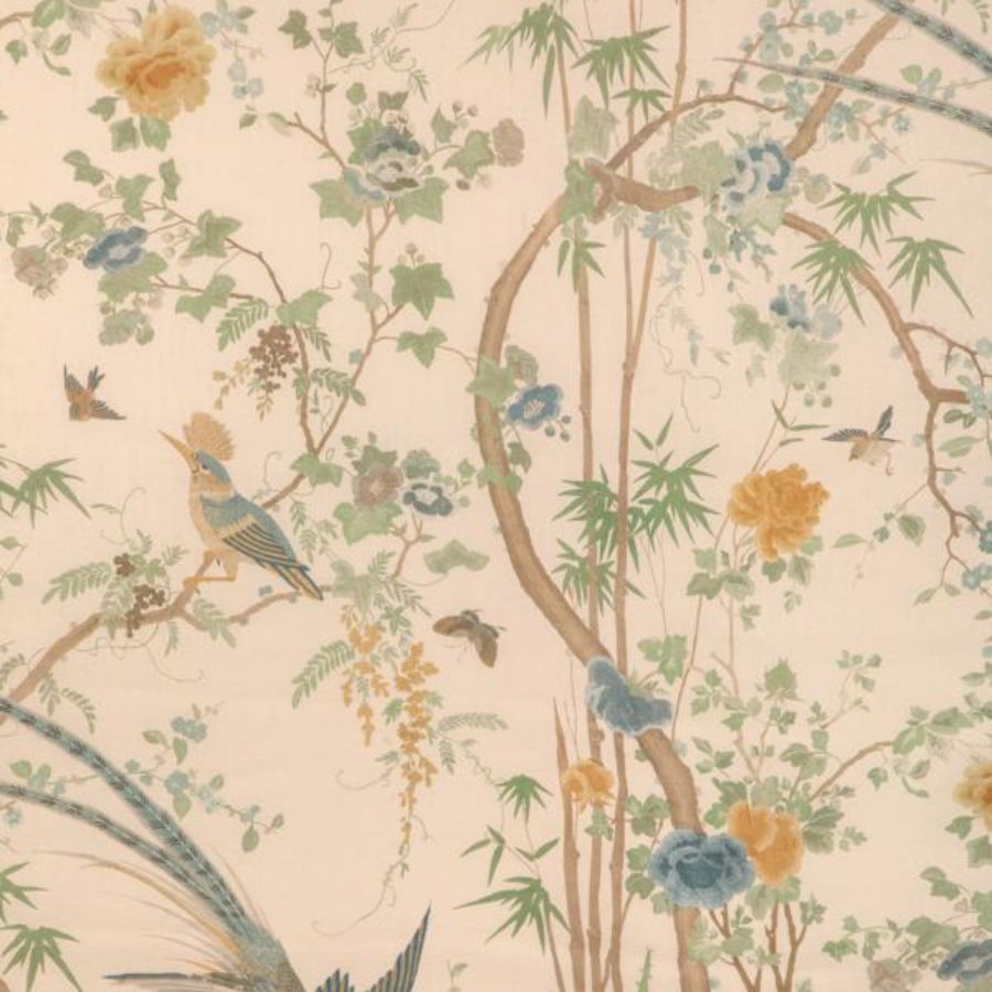 Sample - 2025107.530.0 | Mandalay Print, Kingsley - Lee Jofa Fabric