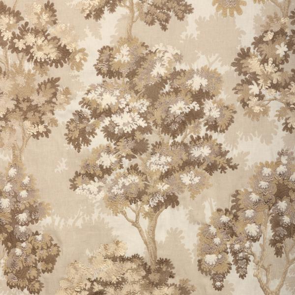 Sample - 2025134.1611.0 | Sherwood Emb, Whitley Hall - Lee Jofa Fabric