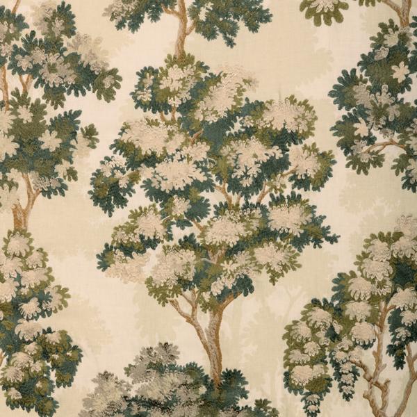 Sample - 2025134.316.0 | Sherwood Emb, Whitley Hall - Lee Jofa Fabric