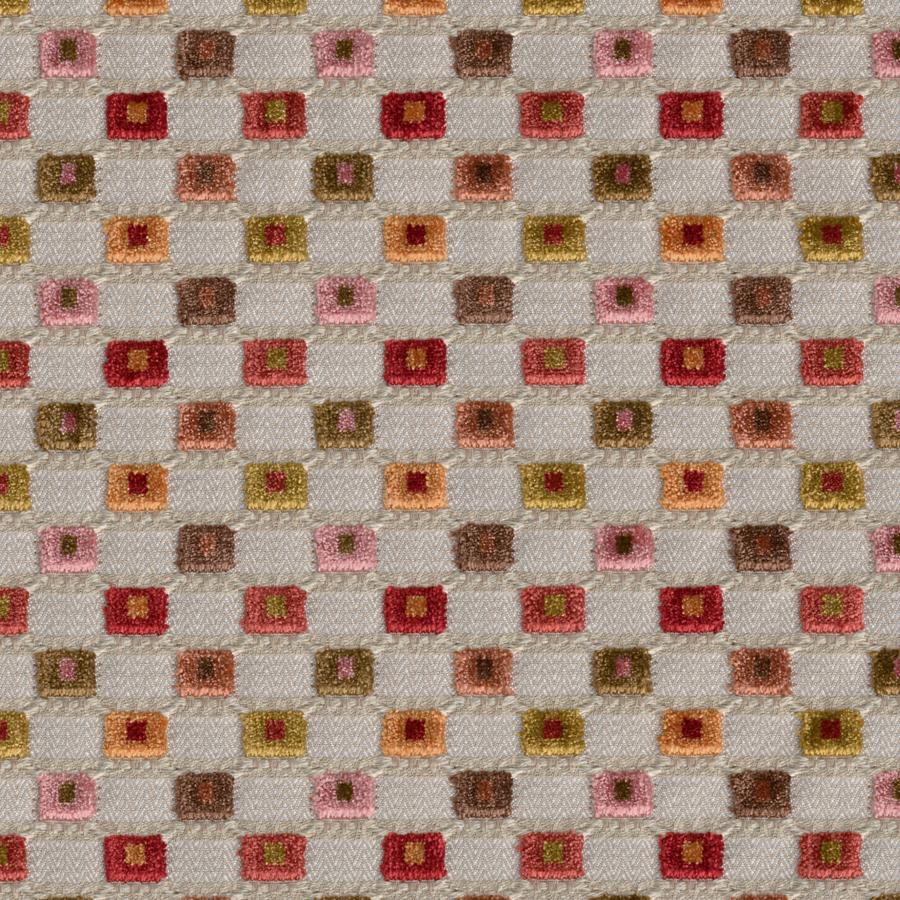 Purchase 2026139.197.0 Lisbon Velvet, Coral Multi - Lee Jofa Fabric