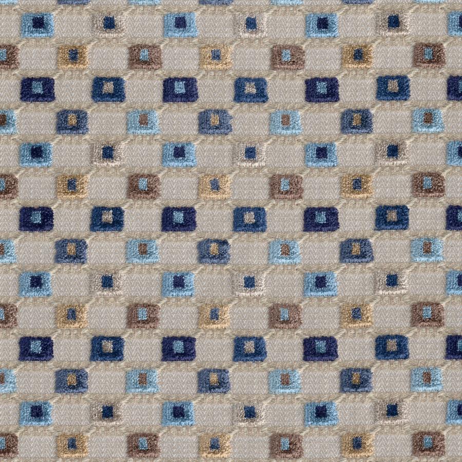Purchase 2026139.516.0 Lisbon Velvet, Blue Multi - Lee Jofa Fabric