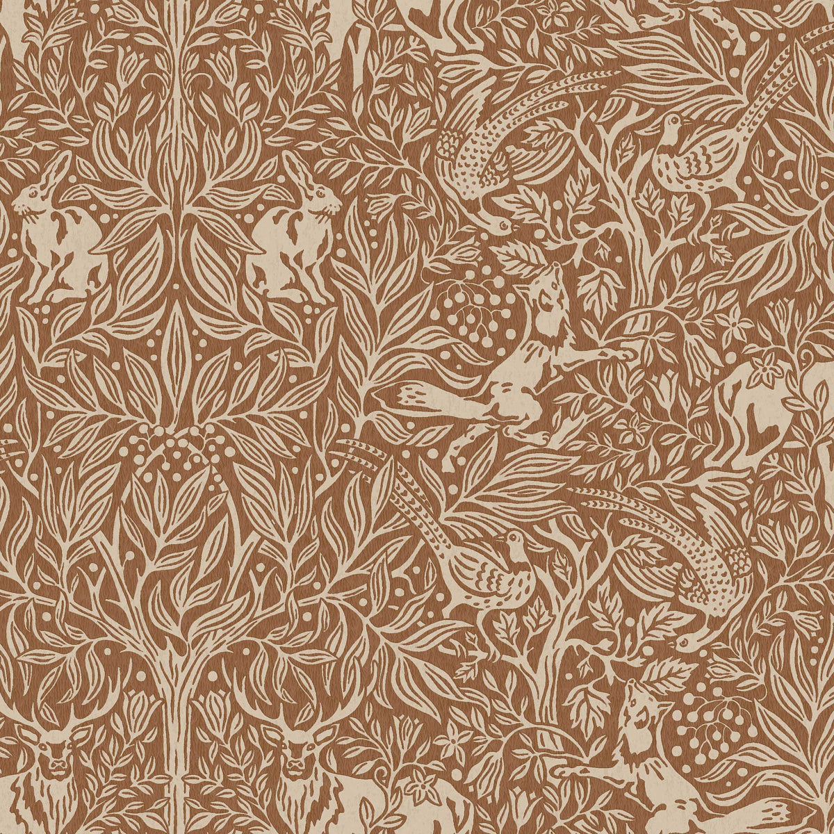 Purchase 2045 | Under The Elder Tree, Rust - Borastapeter Wallpaper