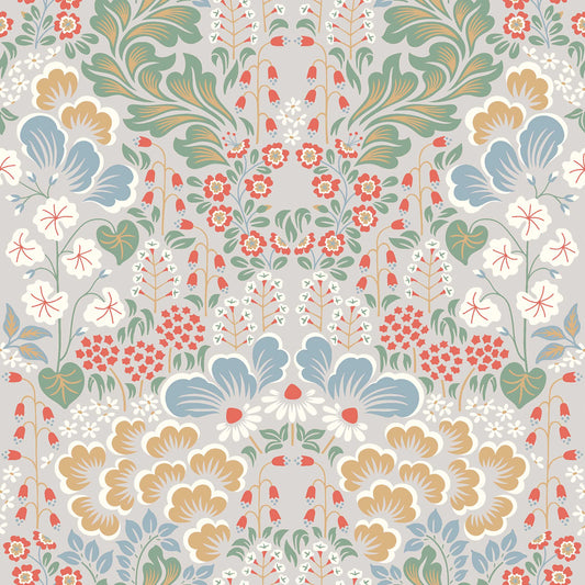 Purchase 2098 | Blomstervall, Multi - Borastapeter Wallpaper