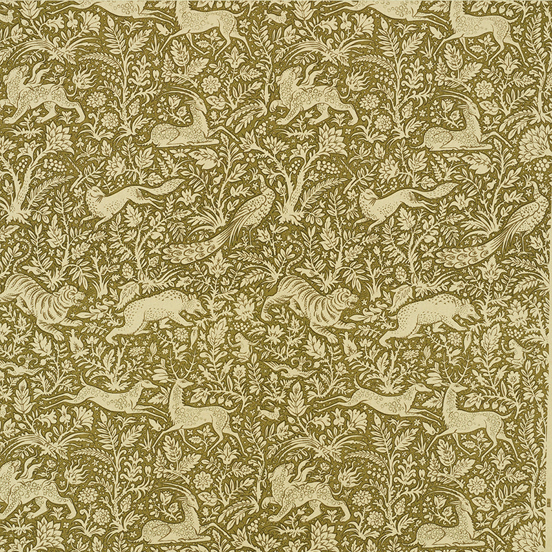 Purchase 2603272 Khan'S Park Khaki Olive by Schumacher Fabric