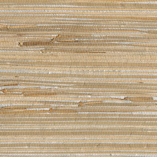 Purchase 2622-30272 Jade, Tereza Silver Foil Grasscloth by Kenneth James Wallpaper