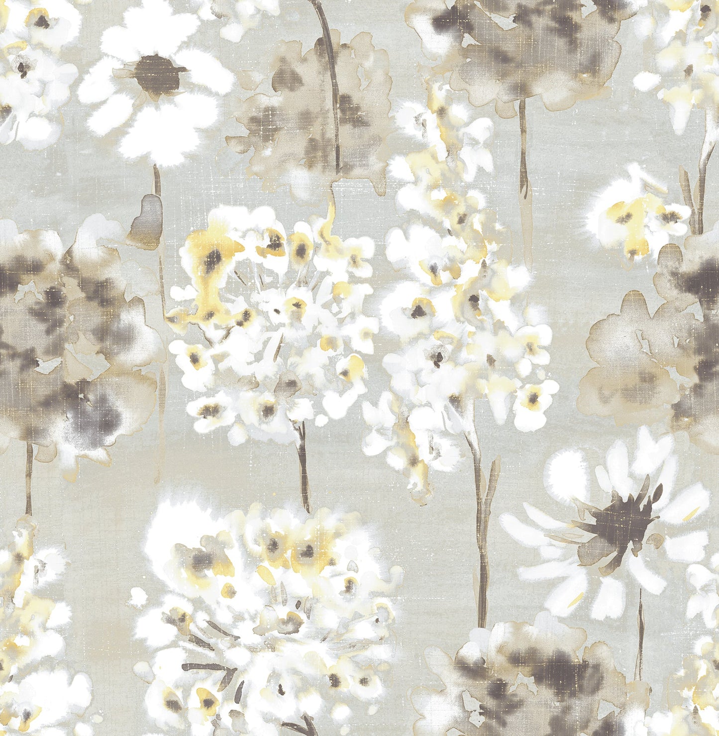 Purchase 2656-004003 Catalina, Yellow Florals by A-Street Prints Wallpaper