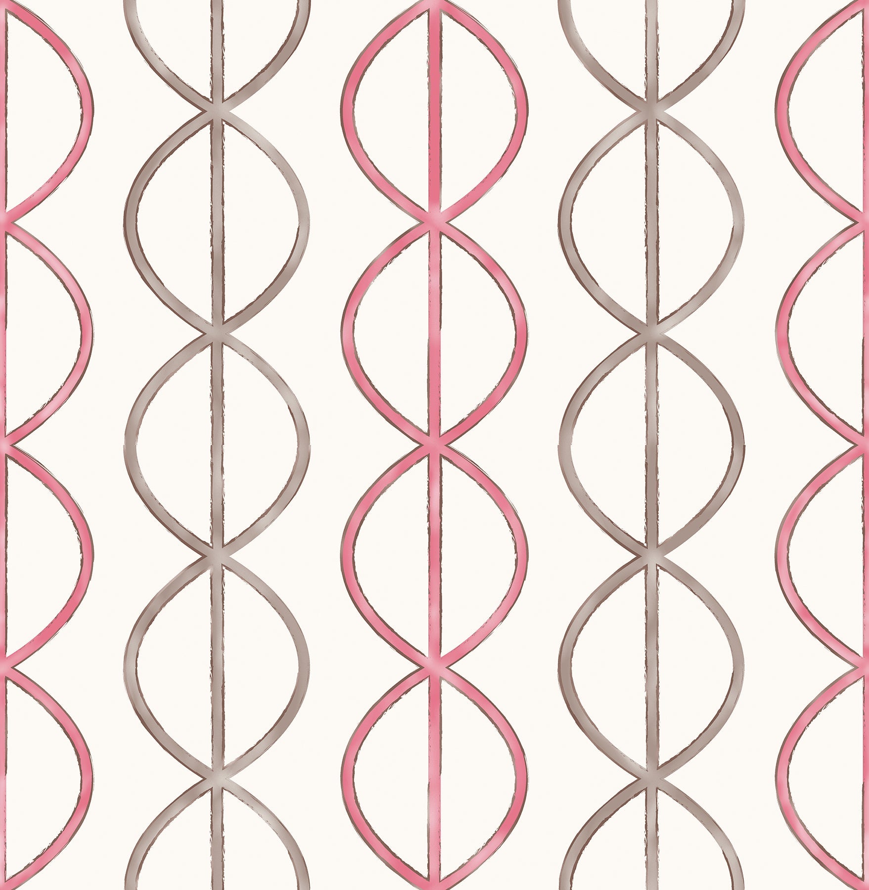 Purchase 2656-004009 Catalina, Pink Geometrics by A-Street Prints Wallpaper
