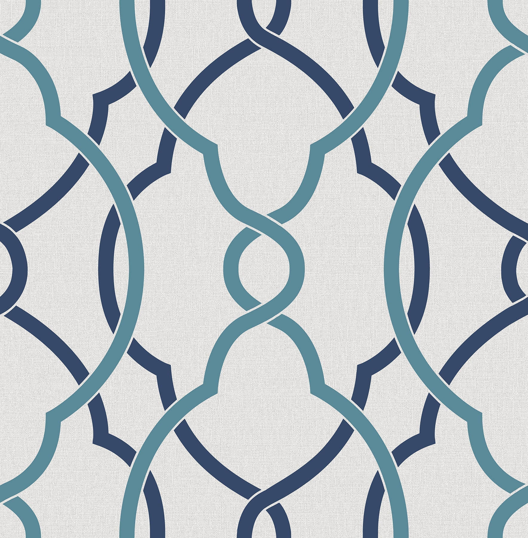 Purchase 2697-22627 Sausalito Navy Lattice Wallpaper