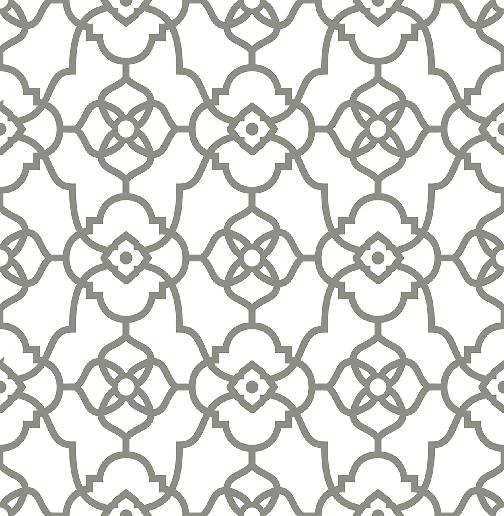 Purchase 2702-22720 Atrium Grey Trellis by A-Street Prints Wallpaper