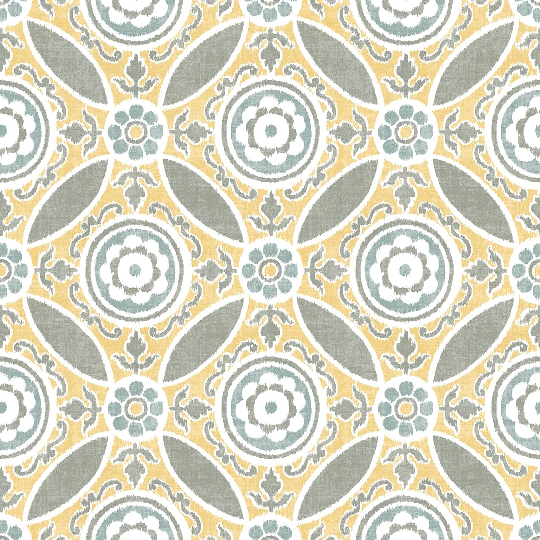Purchase 2744-24114 Solstice, Yellow Flowers by A-Street Prints Wallpaper
