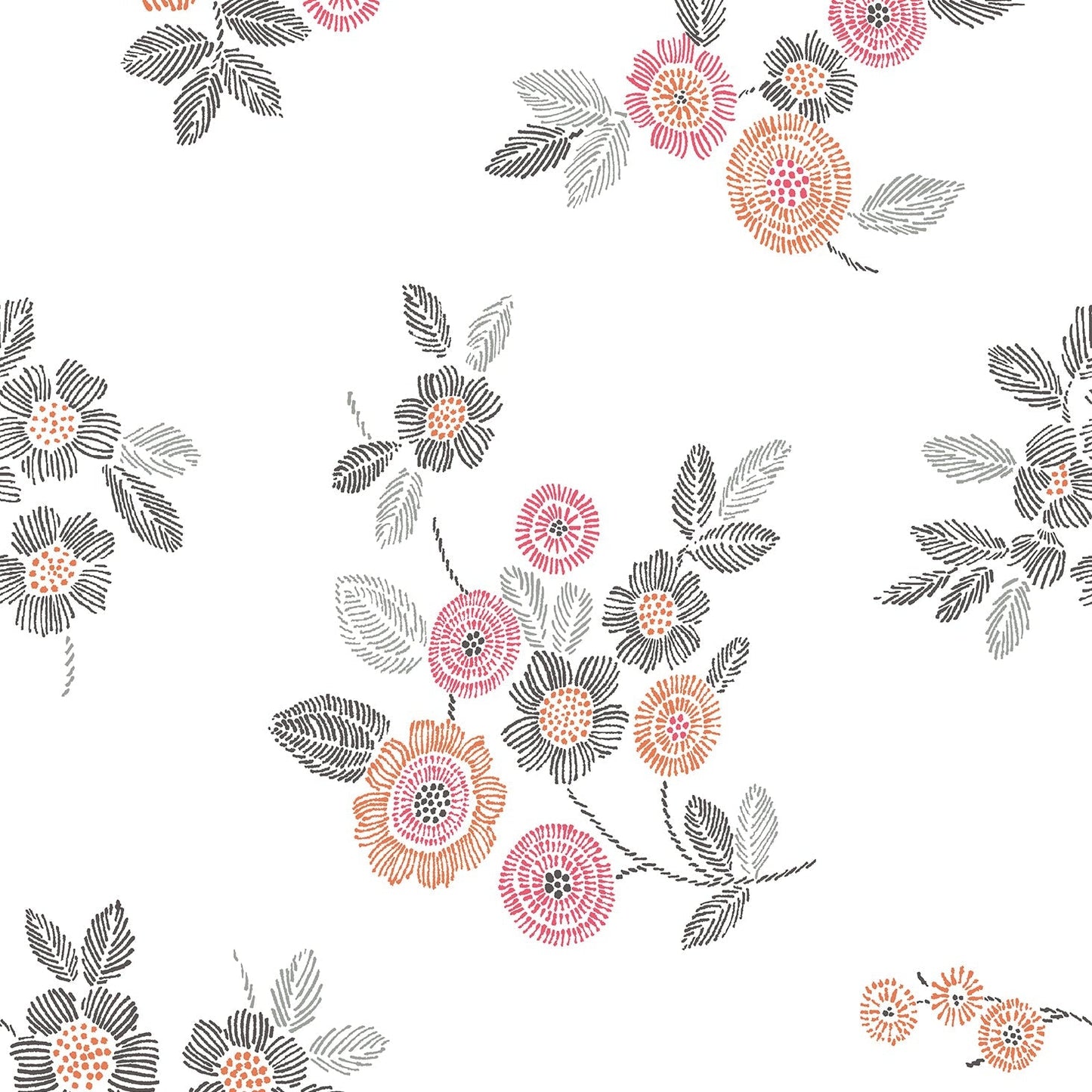 Purchase 2744-24128 Solstice, Pink Flowers by A-Street Prints Wallpaper