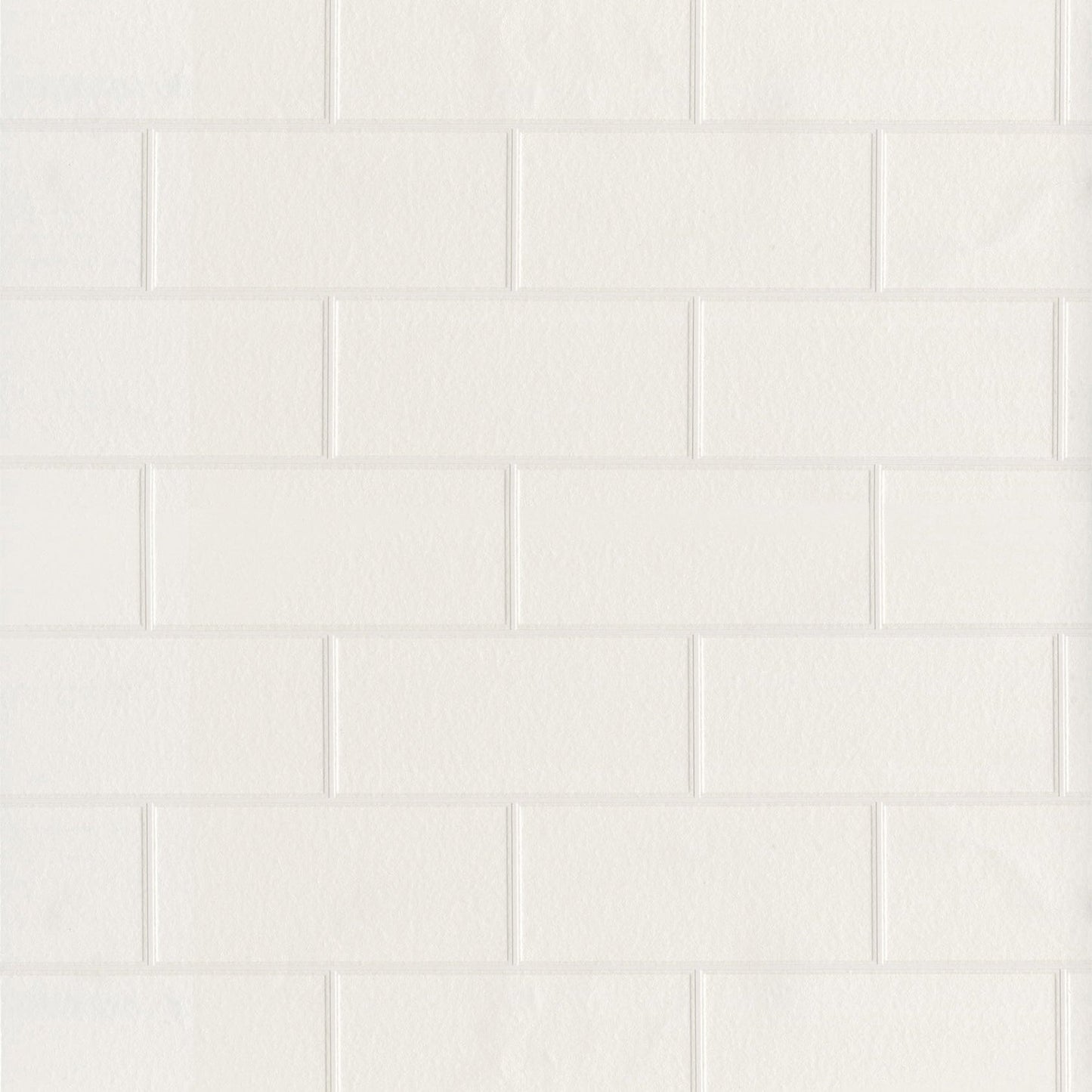 Purchase 2766-21399 KItchen Bath Essentials, Barclays Paintable Paintable White Tile by Brewster Wallpaper