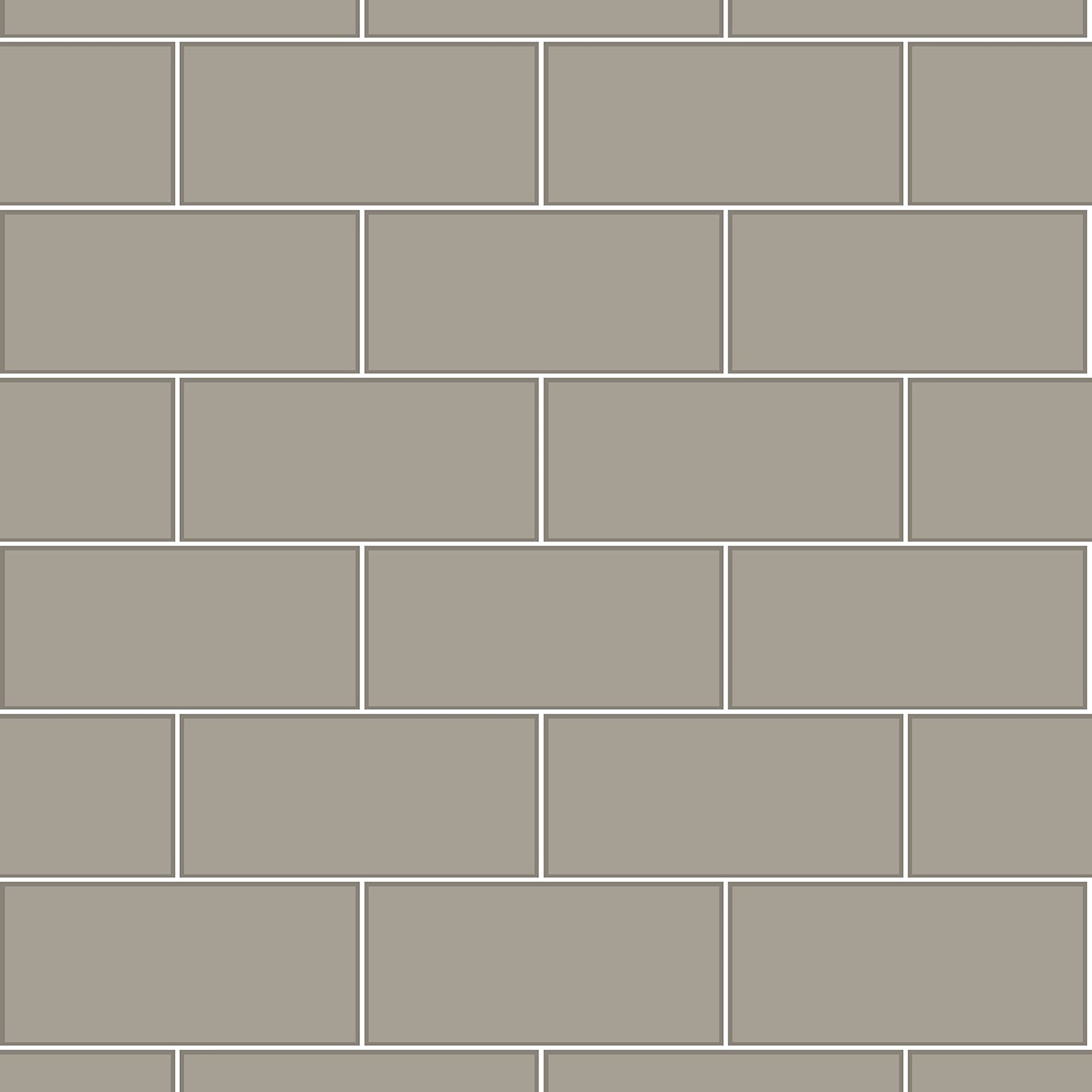 Purchase 2766-23753 KItchen Bath Essentials, Parkway Grey Subway Tile by Brewster Wallpaper