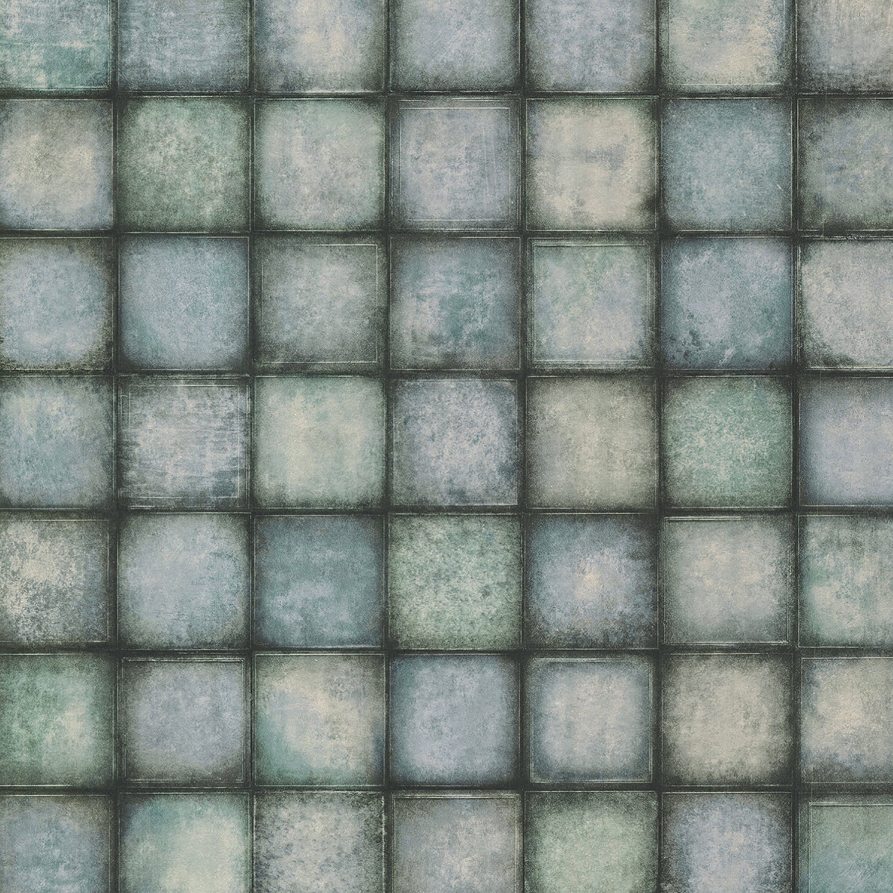 Purchase 2766-24082 KItchen Bath Essentials, Soucy Blue Tiles by Brewster Wallpaper