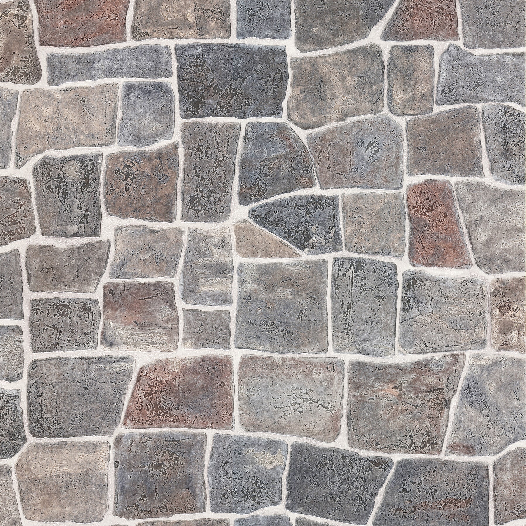 Purchase 2766-44150 KItchen Bath Essentials, Cattleya Grey Slate Path by Brewster Wallpaper