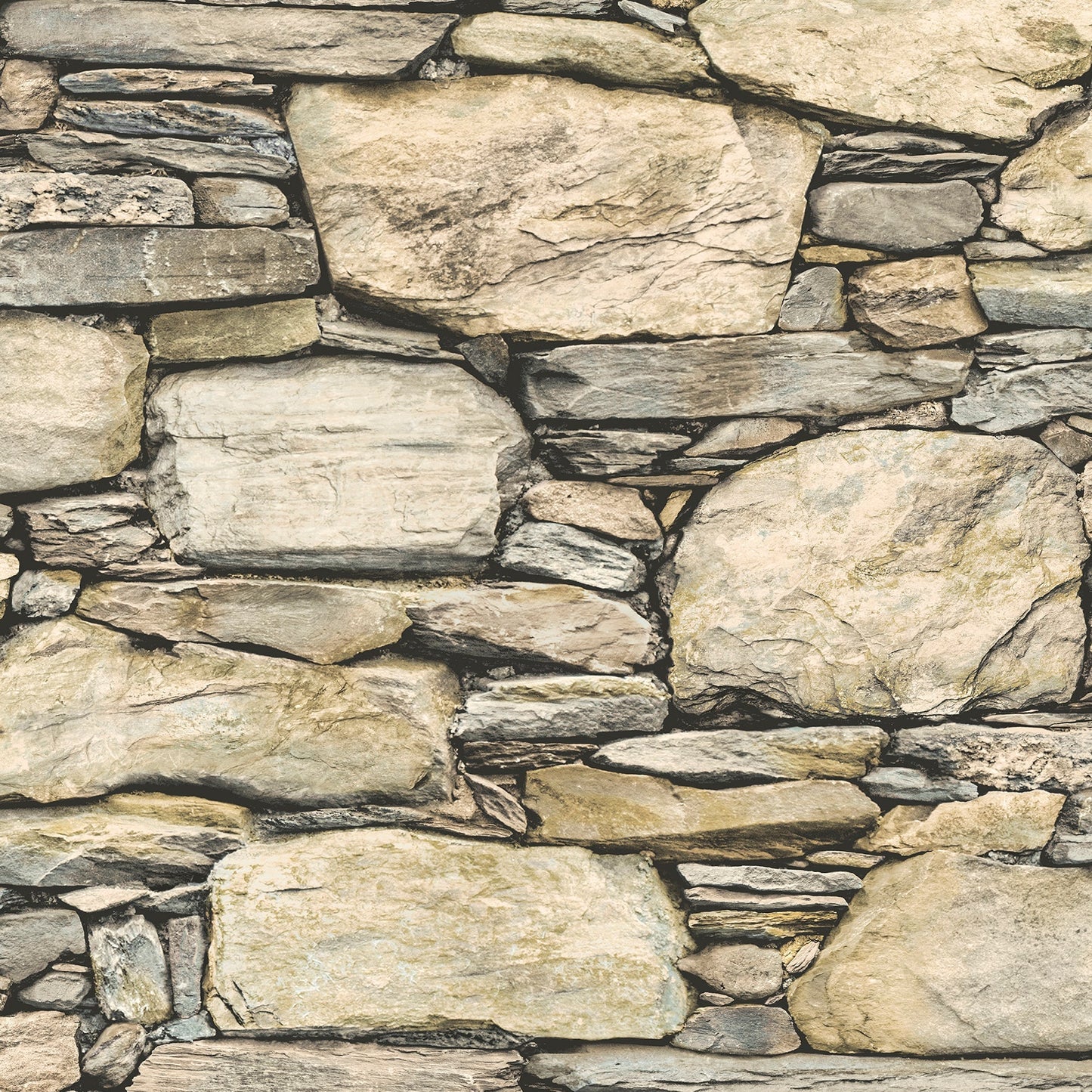 Purchase 2767-22317 Cobble Neutral Stone Wall Techniques and Finishes III by Brewster