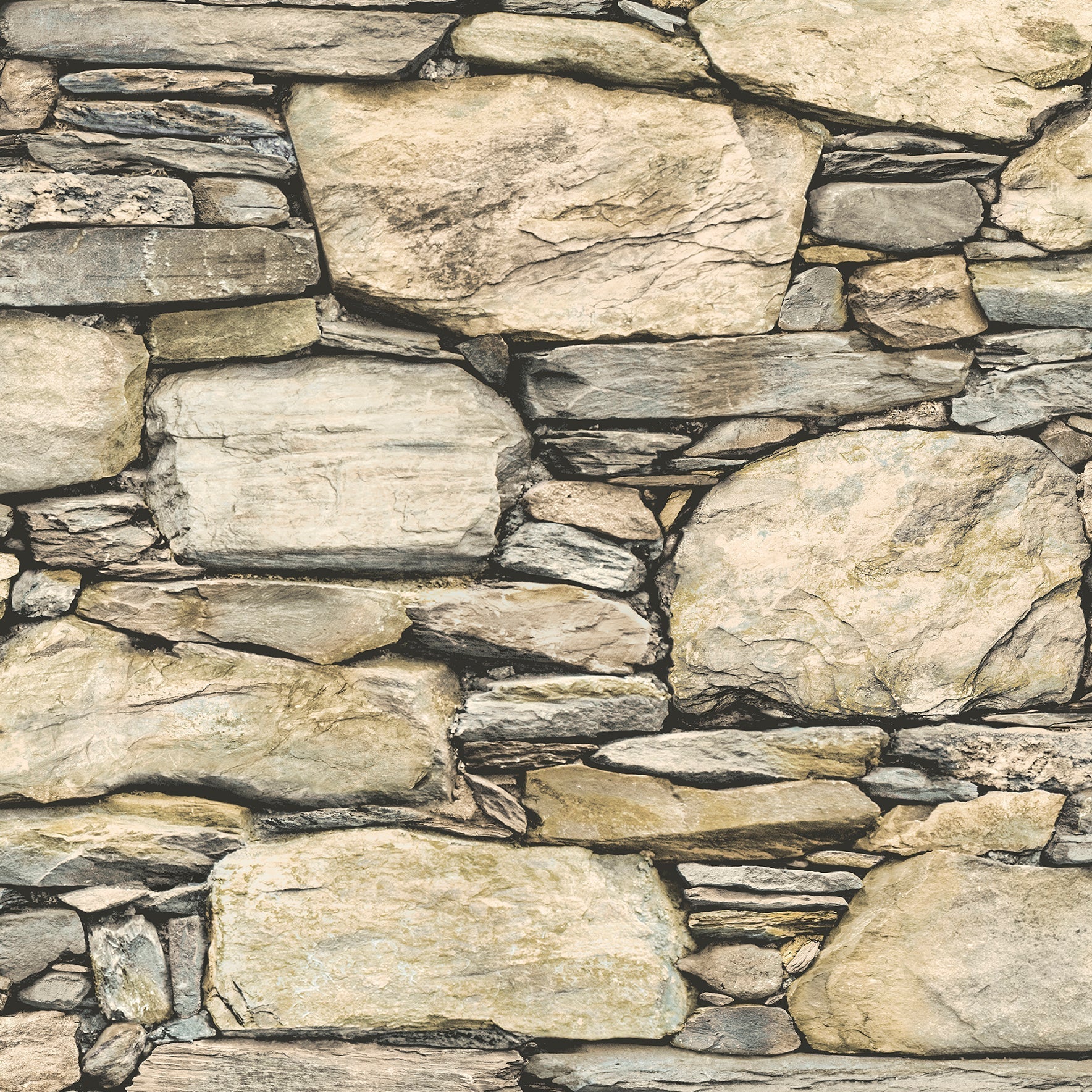 Purchase 2767-22317 Cobble Neutral Stone Wall Techniques and Finishes III by Brewster