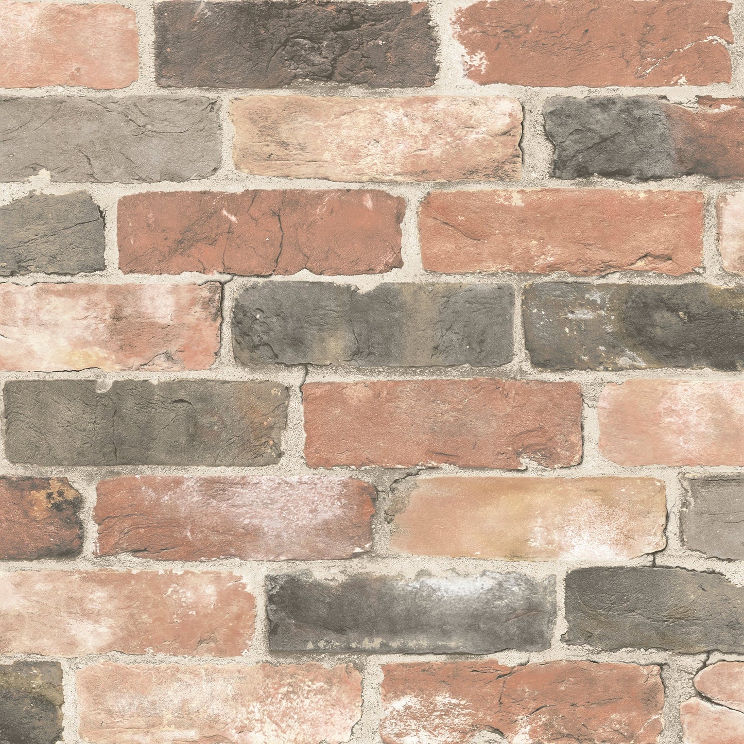 Purchase 2767-22320 Adams Multicolor Reclaimed Bricks Techniques and Finishes III by Brewster