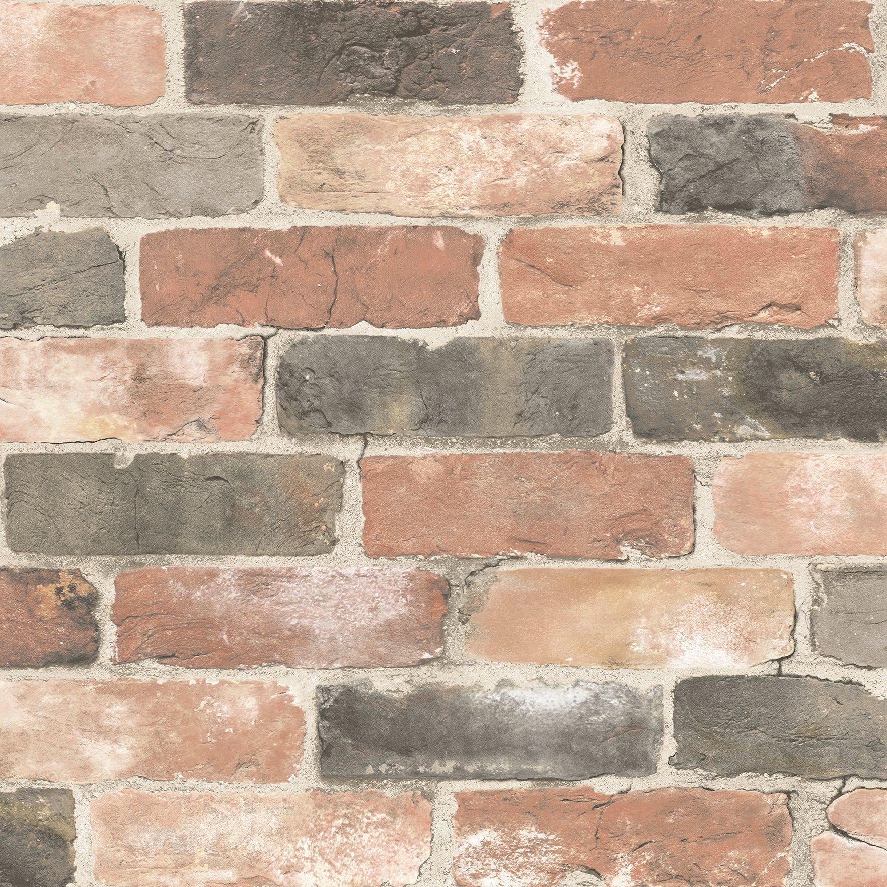 Purchase 2767-22320 Adams Multicolor Reclaimed Bricks Techniques and Finishes III by Brewster