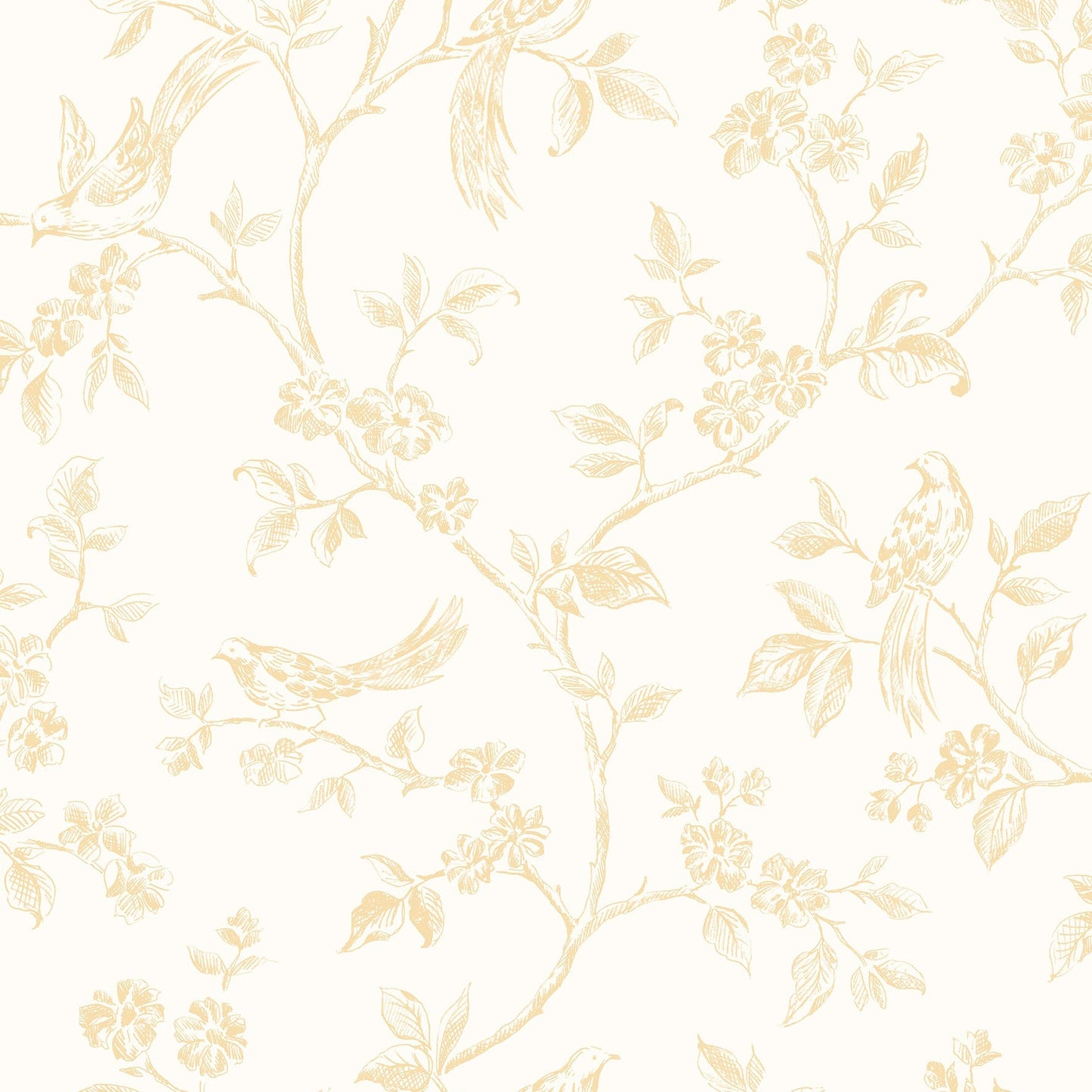 Buy 2813-24973 Kitchen Yellows Trails Wallpaper by Advantage