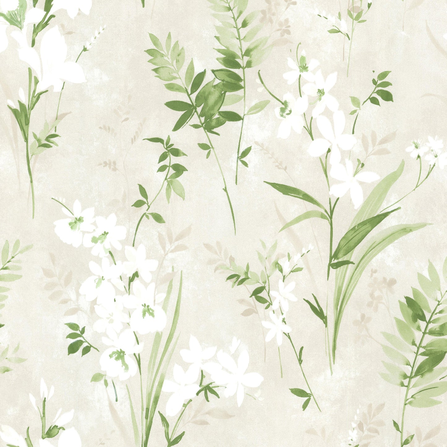 Shop 2814-21628 Bath Neutrals Flowers Wallpaper by Advantage