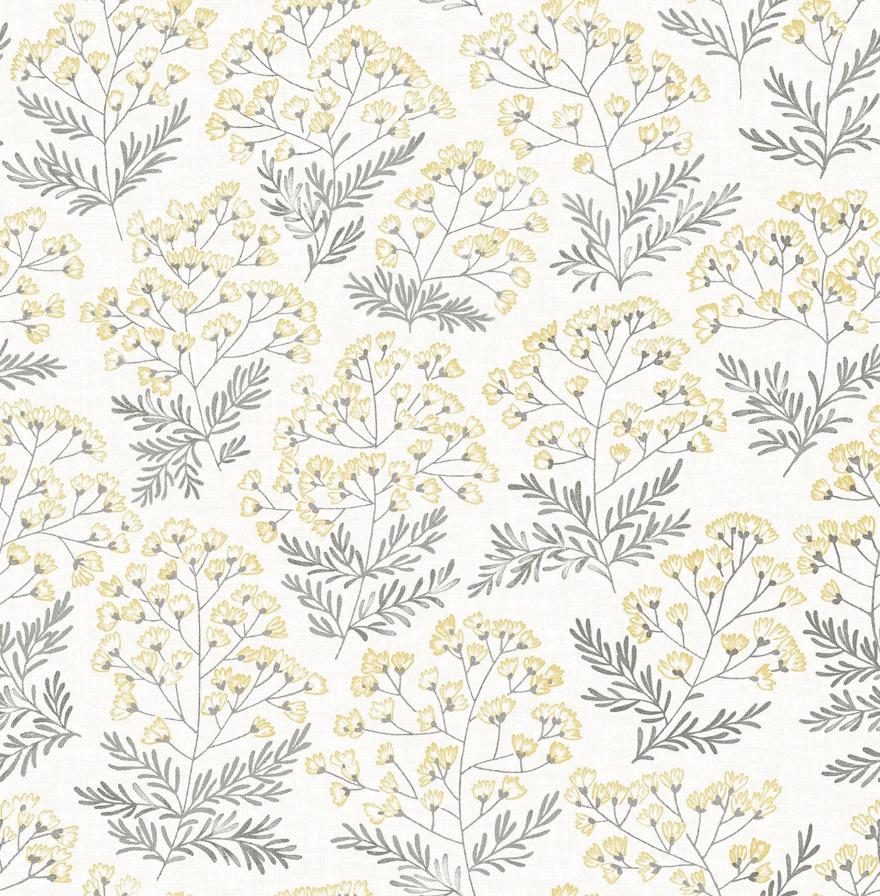 Purchase 2861-25715 Equinox, Floret Yellow Floral by A-Street Prints Wallpaper