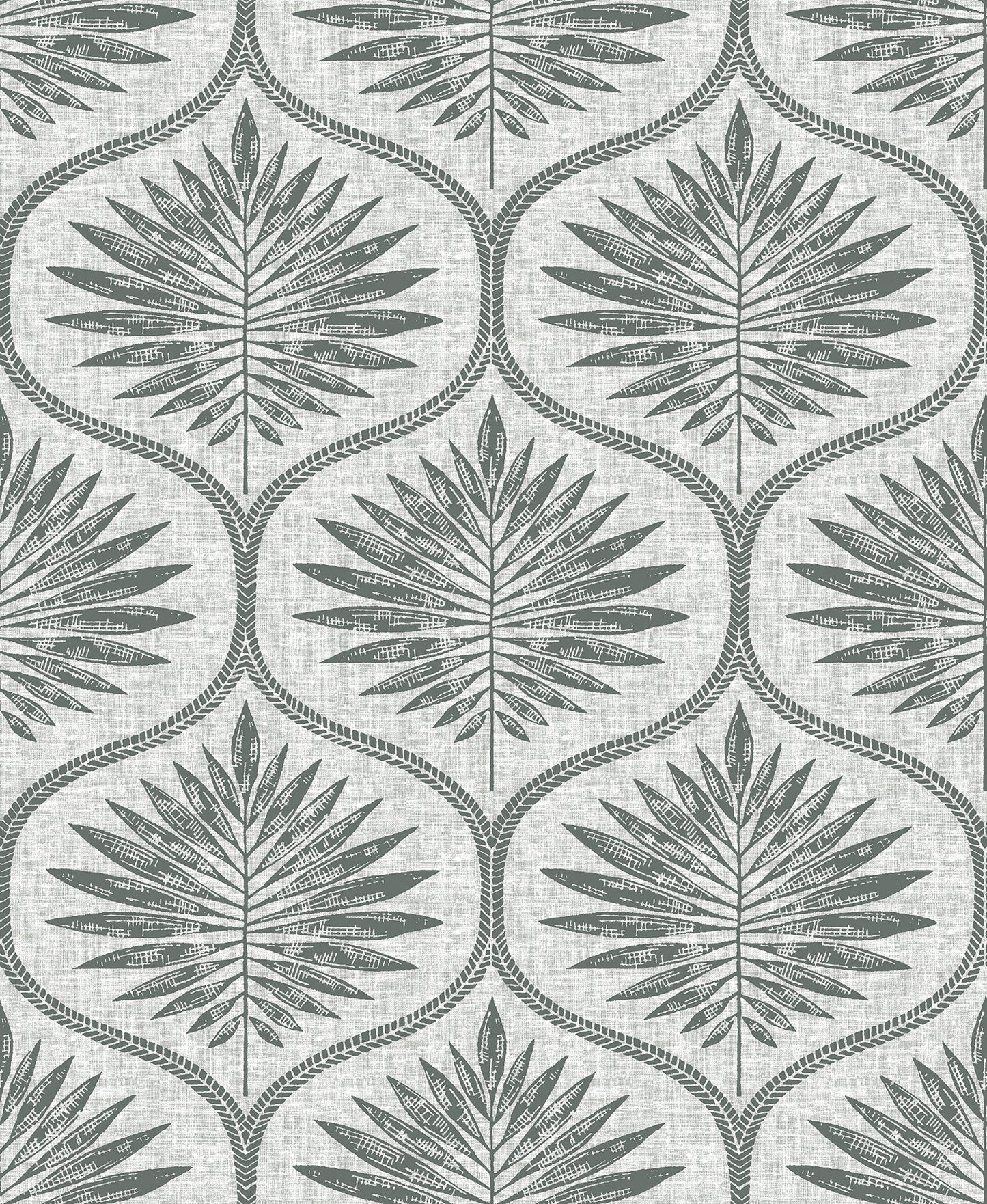 Purchase 2861-25718 Equinox, Laurel Grey Ogee by A-Street Prints Wallpaper